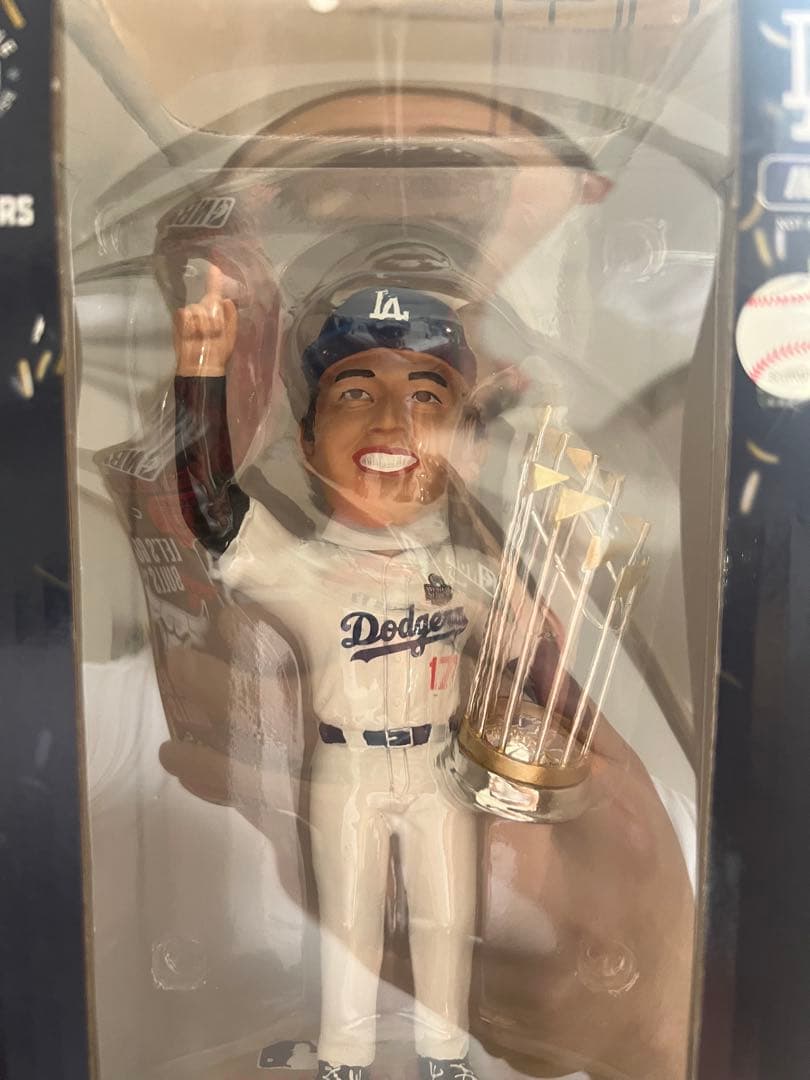 MLB ボブルヘッド 2024 WSチャンピオン 大谷 翔平/LAドジャース　白