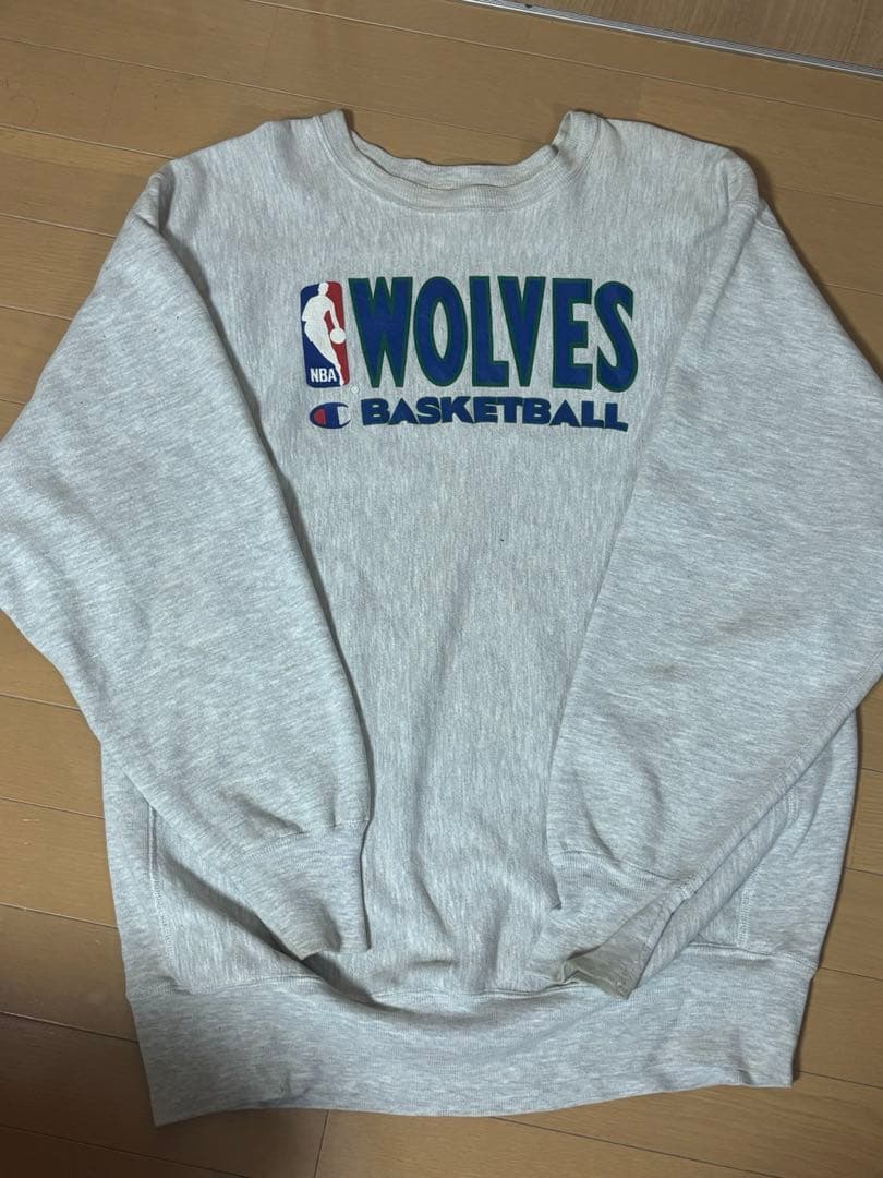 トップス XXL CHAMPION MINNESOTA TIMBERWOLVES