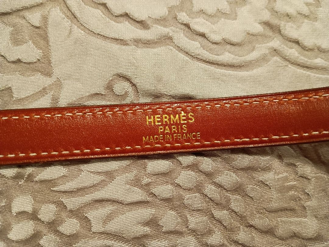 エルメス ケリーバッグ バーガンディ色の付属品 ショルダーストラップ