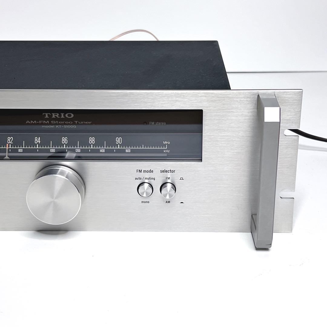 【美品・動作品】 TRIO KT-5100G AM/FM ステレオチューナー