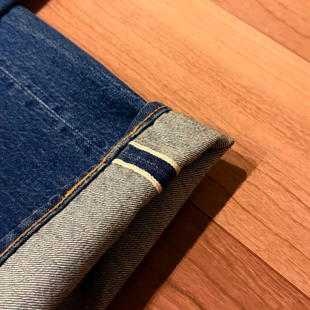 【雰囲気最高！】LEVI‘S 501XX LVC1947 W33鬼ヒゲ！ハチノス