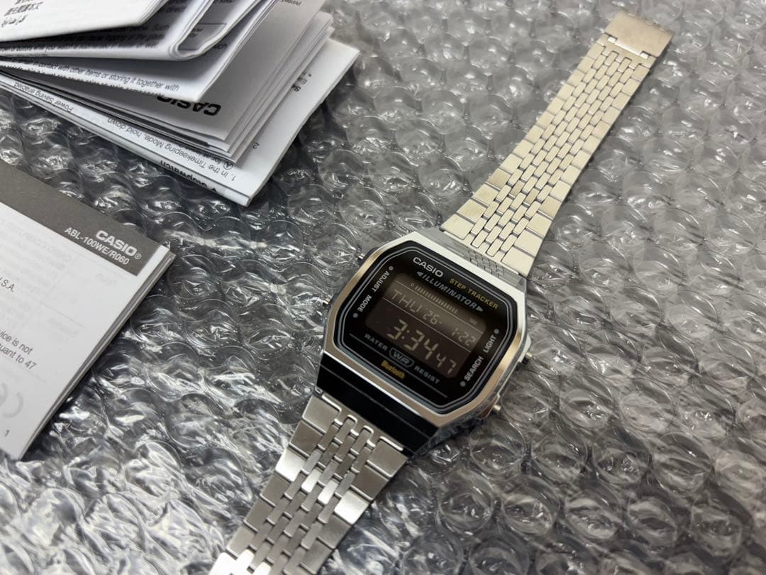 新品未使用 チプカシ 最上位モデル Bluetooth チープカシオ 3565