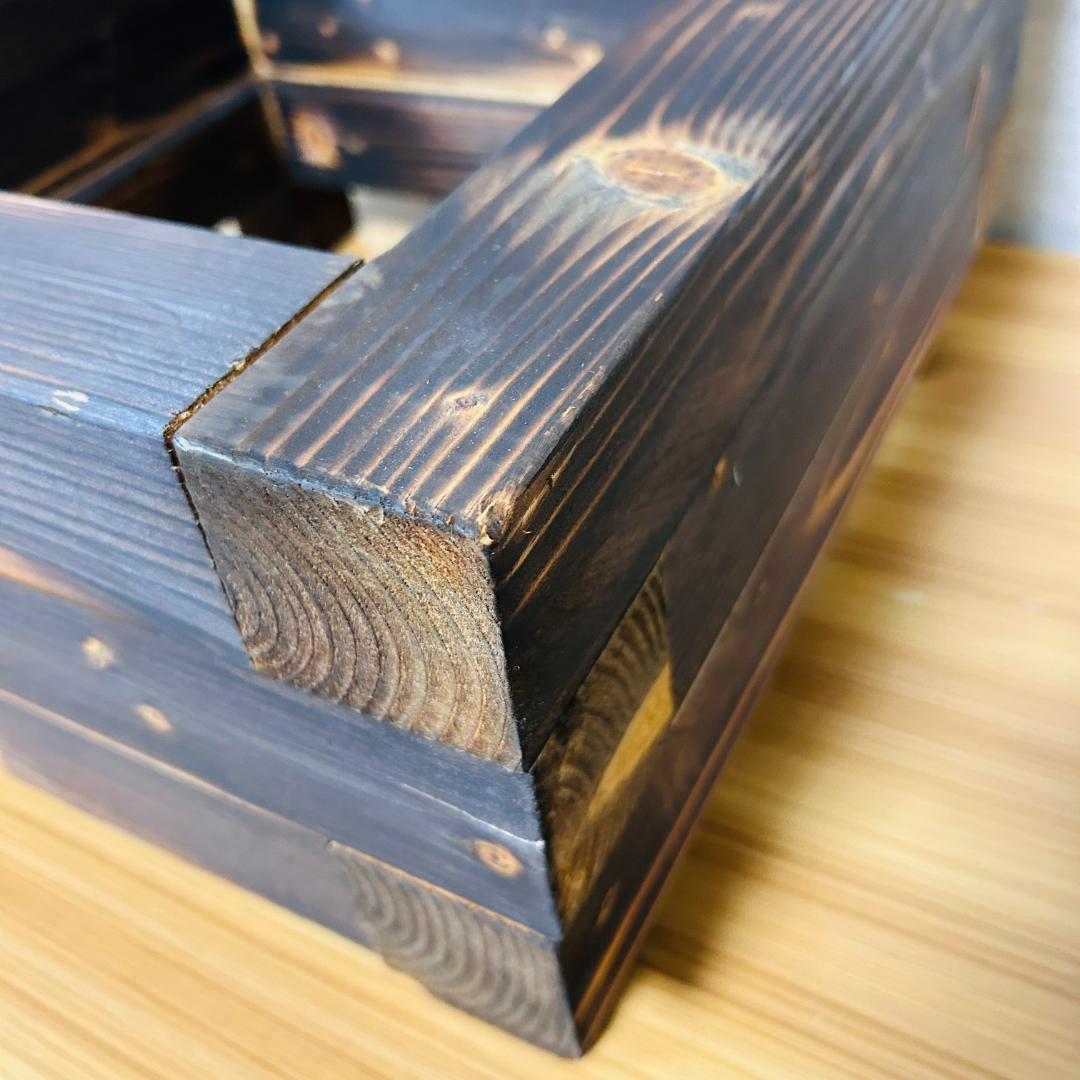 オバリサイン 「IRORI」 トドマツ製 囲炉裏テーブル 正方形