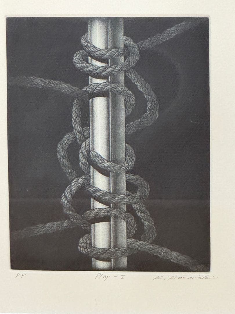 K. Hamanishi エッチング Play I