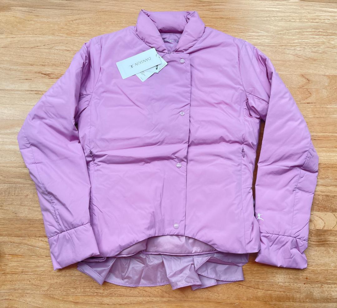 新品。DANSKIN　ダンスキン　ピルエット　ハイブリッド　ダウン　ジャケット