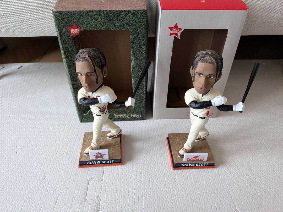 トラビス スコット ボブルヘッド　カクタスジャック　アストロズ　2セット