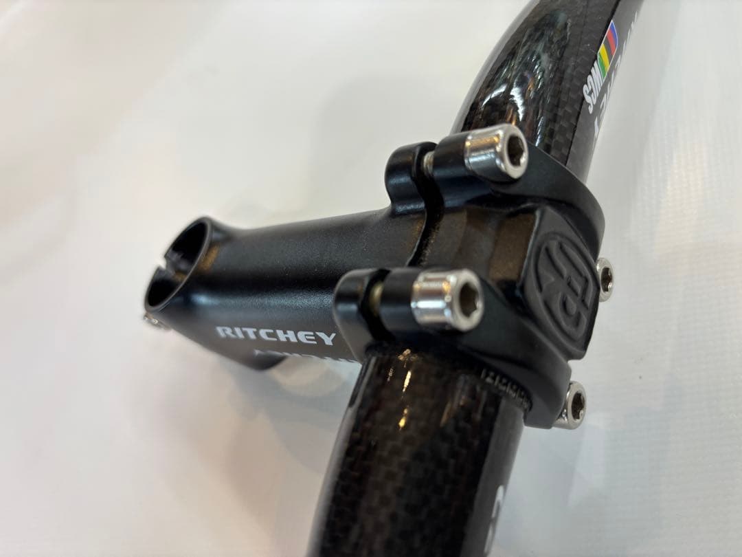 ☆RITCHEY WCS カーボンハンドルバー&アルミステム　セット