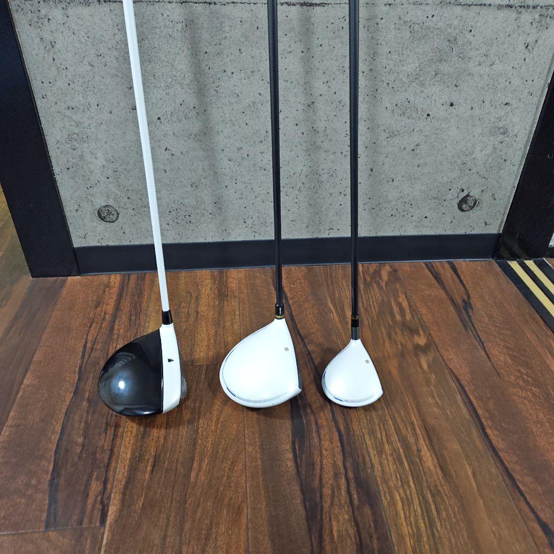 GLOIRE F11度、19度、ヨネックス i-EZONE10度SRシャフト3本