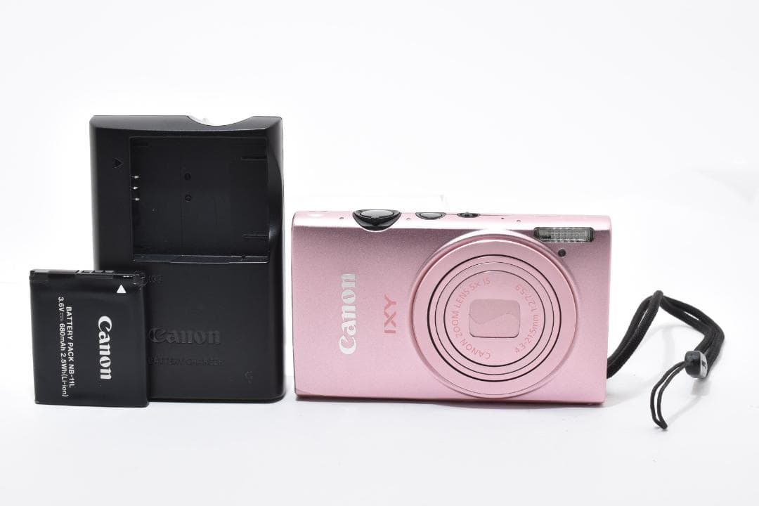 超美品 キヤノン IXY 220F コンパクトデジタルカメラ ピンク Canon