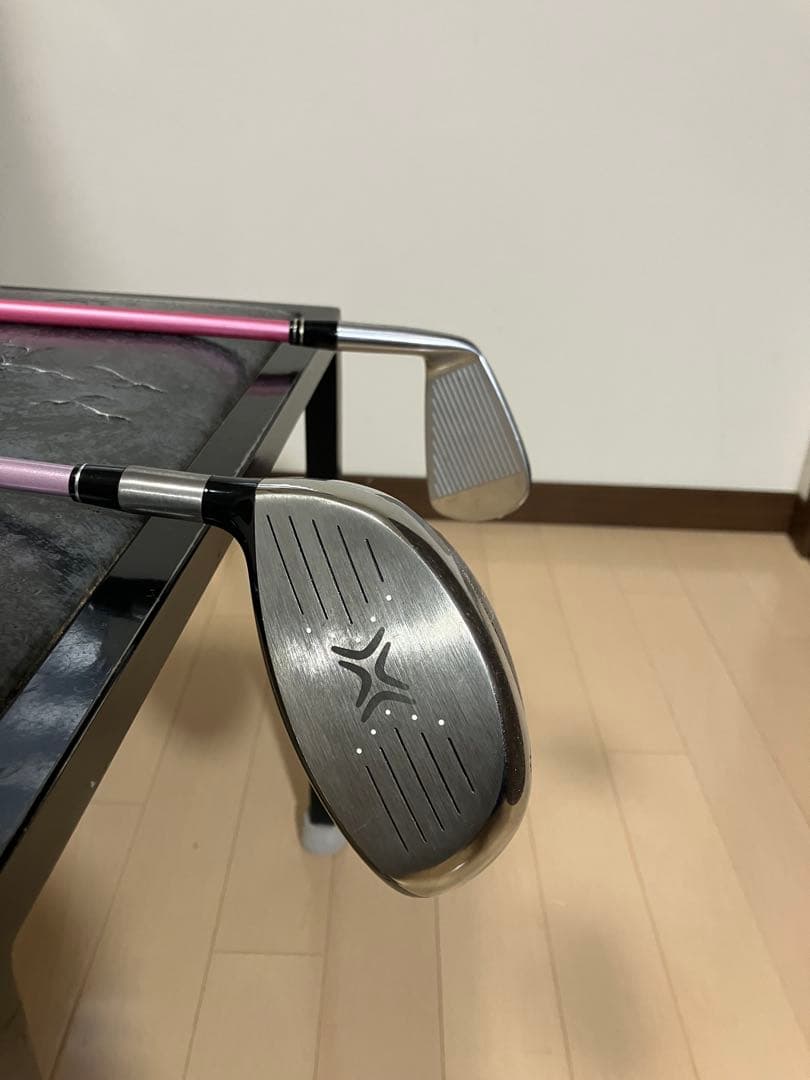 【希少】　練習用柔らかシャフト　ドライバー•アイアンセット
