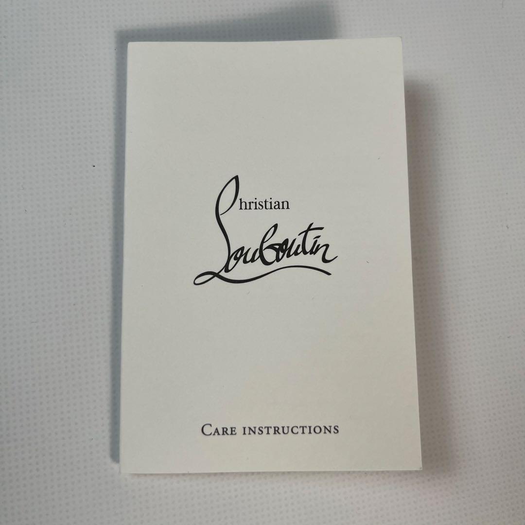 未使用級　Christian Louboutin スタッズ　レザーベルト