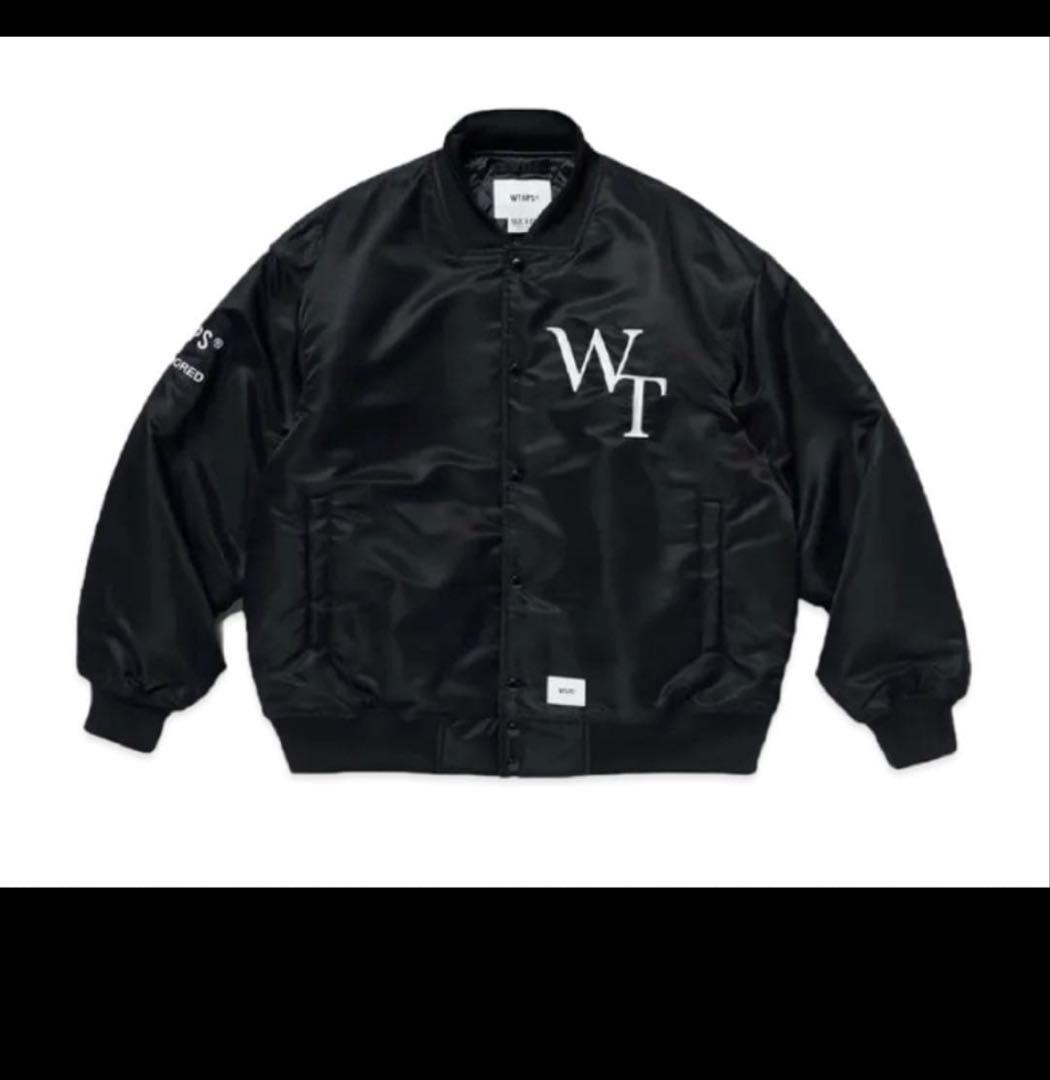 wtaps TEAM JACKET NYLON．TWILL．LEAGUブルゾン