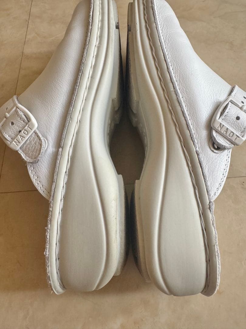 まりも　NAOT IRIS White 38 サボ　アイリス