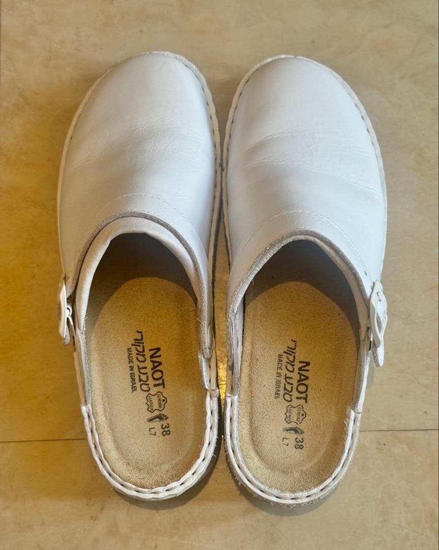 まりも　NAOT IRIS White 38 サボ　アイリス