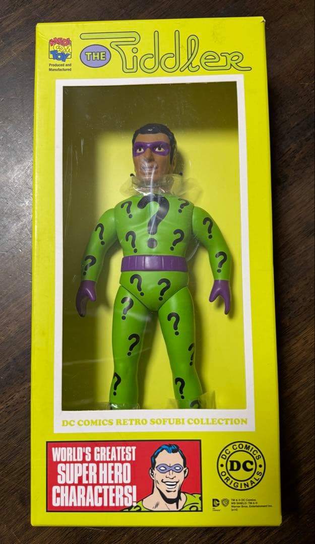 メディコムDC Comics レトロソフビコレクション　リドラー　バットマン