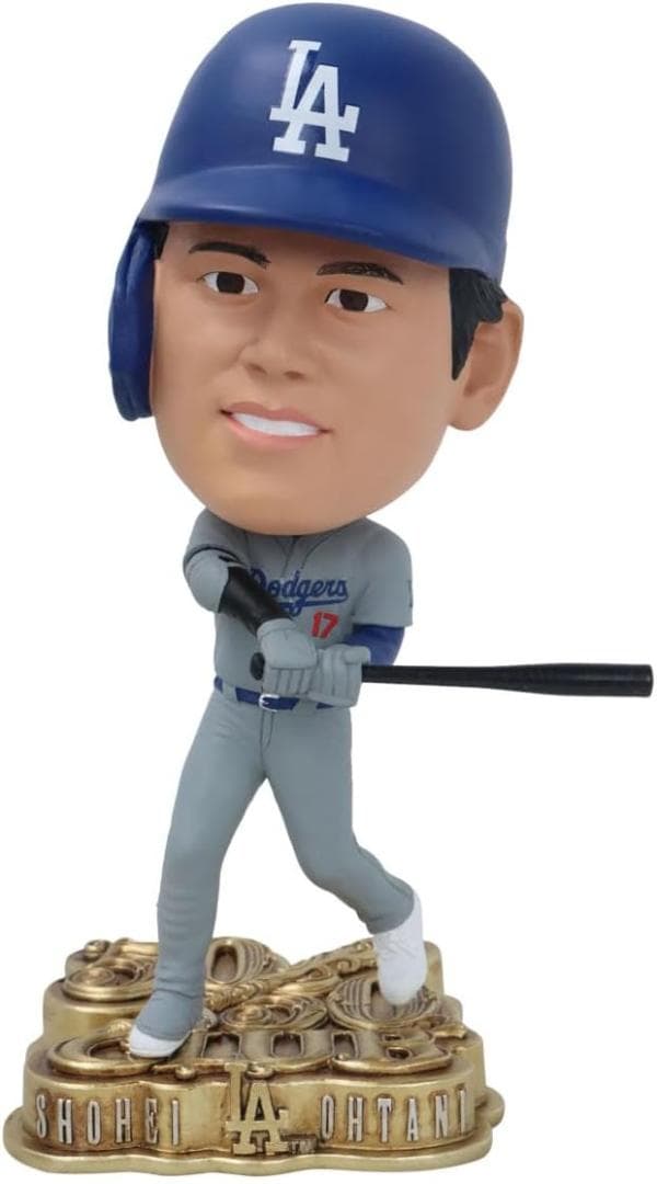 2024体限定 大谷翔平 ドジャース バブルヘッド50/50 ゴールド 10.5