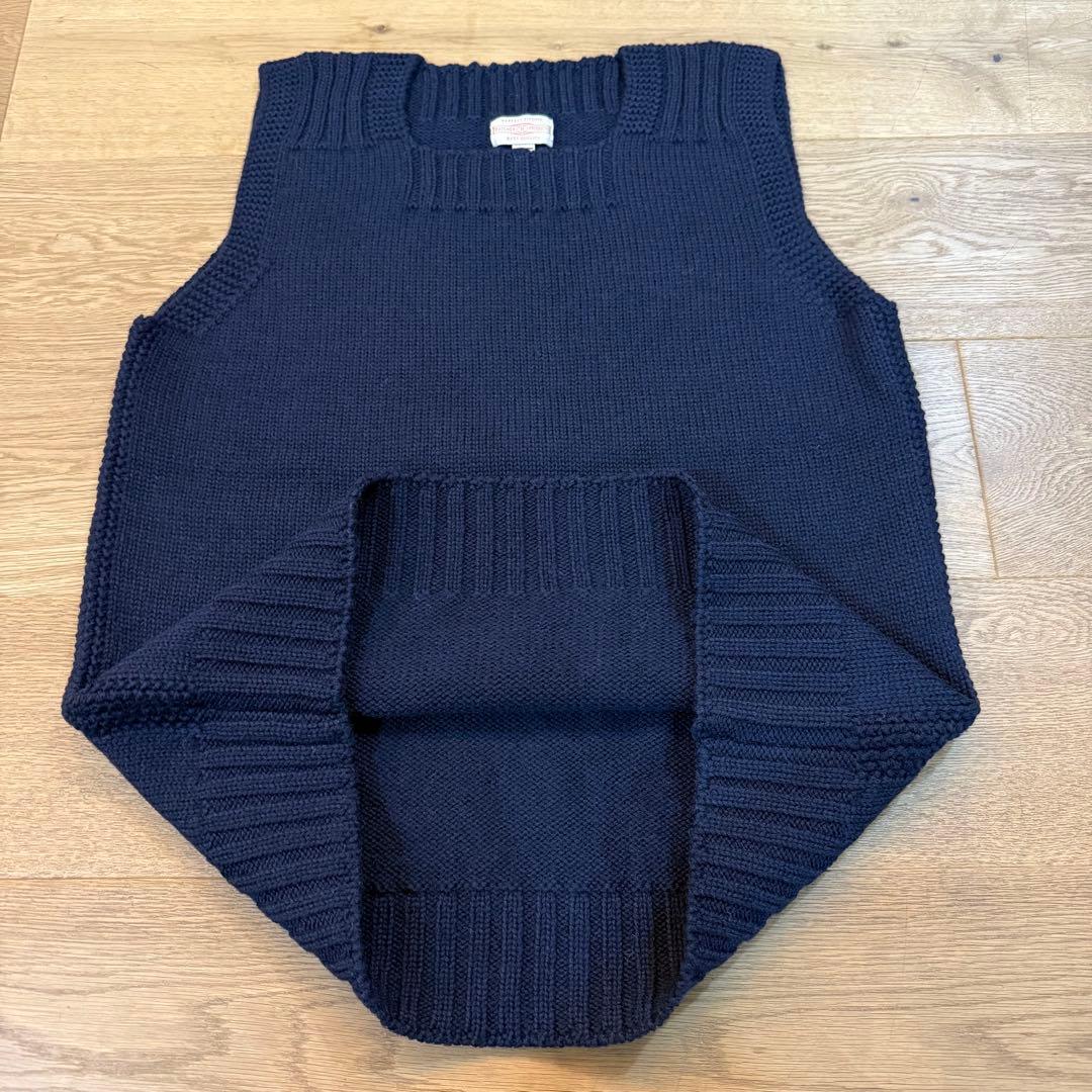 ブッチャープロダクツ BUTCHER PRODUCT ニットベスト サイズ38