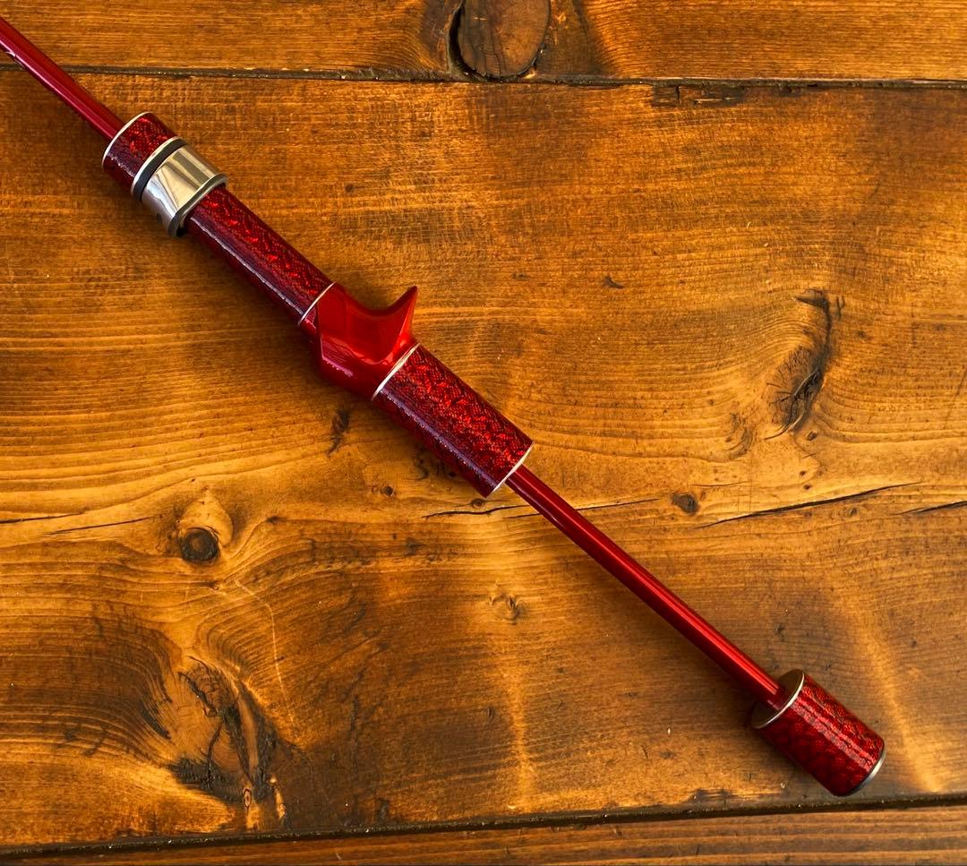 超軽量　カーボンロッド　アジングロッド　C552ULF 165cm ベイトロッド