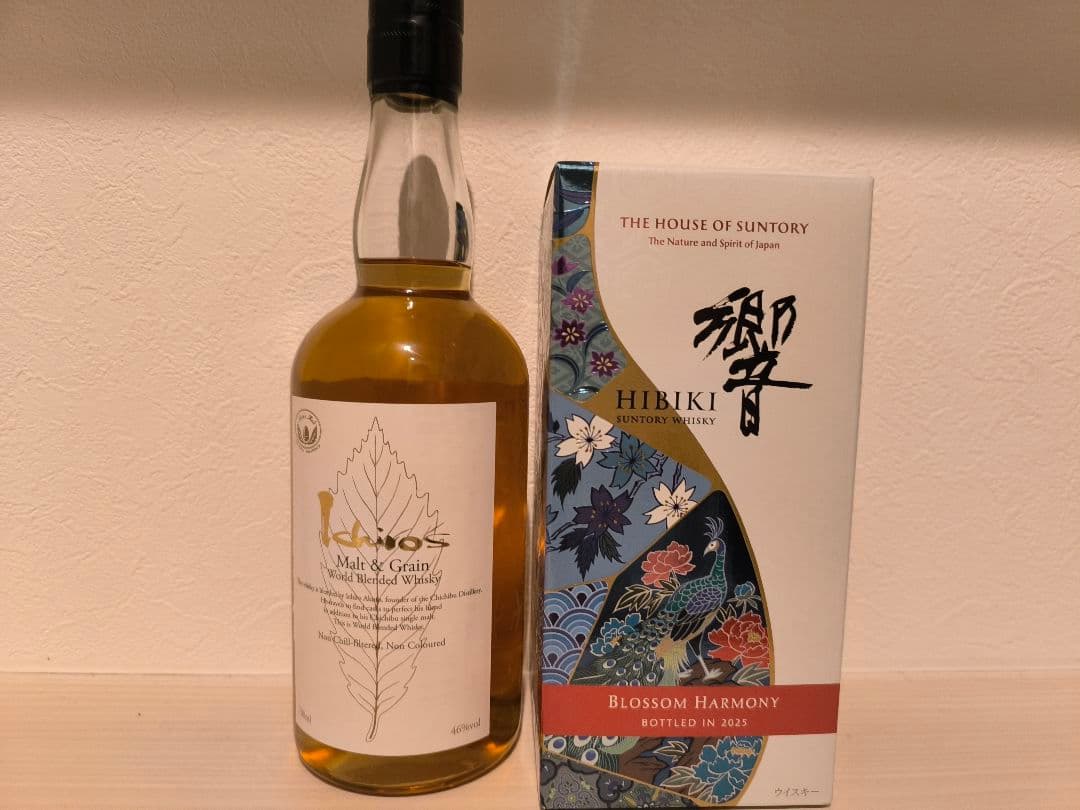 響ブロッサムハーモニー2025＆イチローズモルトホワイトラベル　2本セット