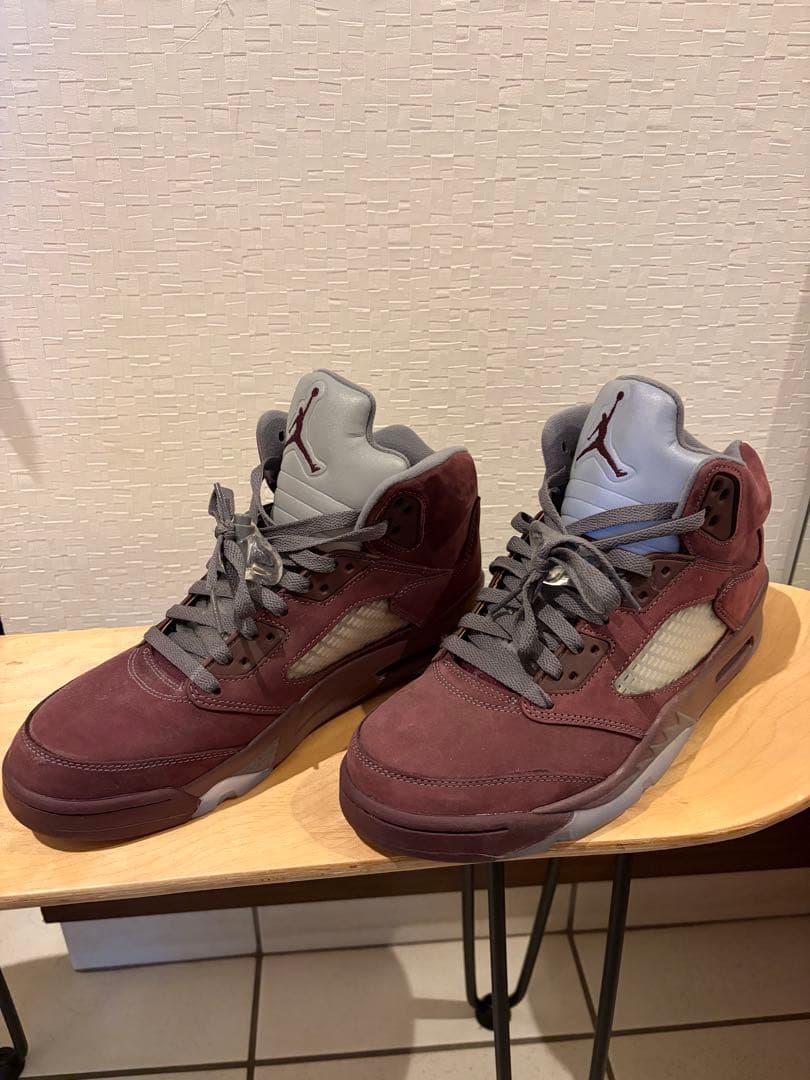 Air Jordan 5 バーガンディ 27cm