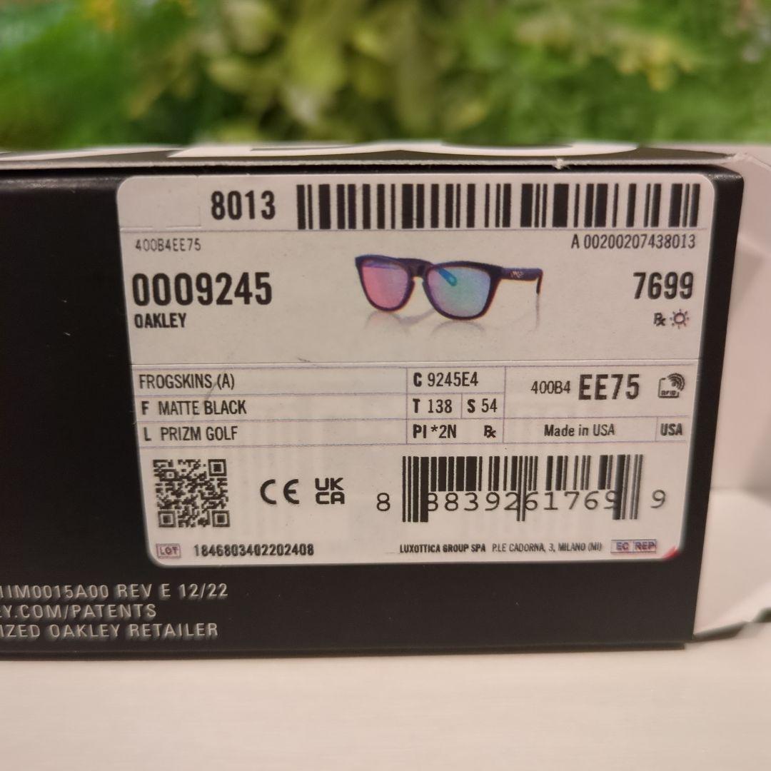 オークリーFrogskinsフロッグスキン　プリズムゴルフレンズアジアンフィット