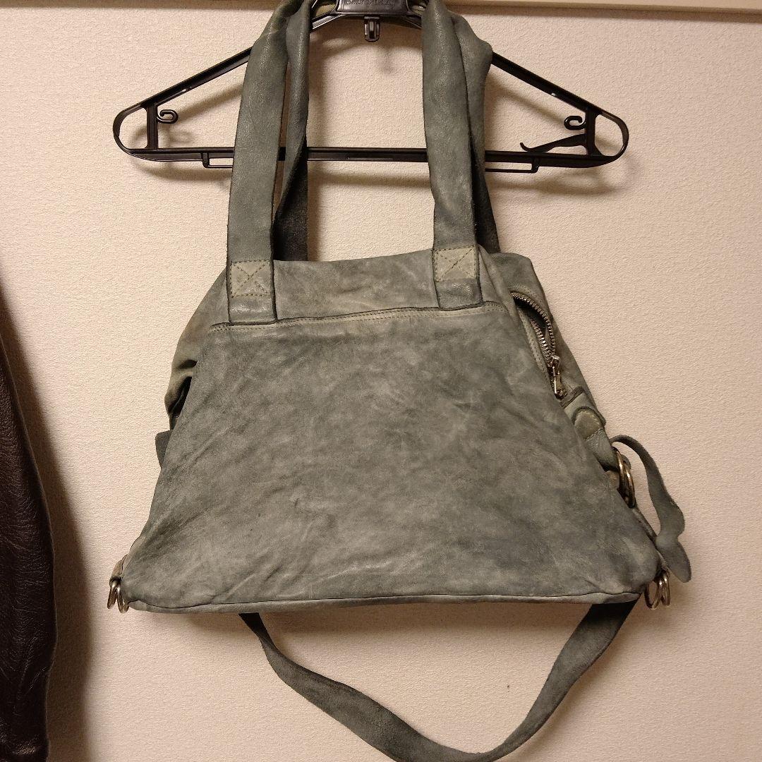 正月限定セールGUIDI　ショルダーバック　グレー