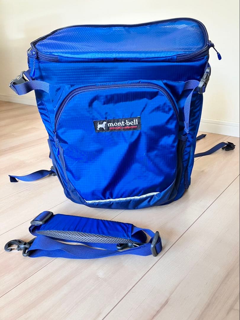 mont-bell モンベル ドッグキャリングバッグ Mサイズ　青