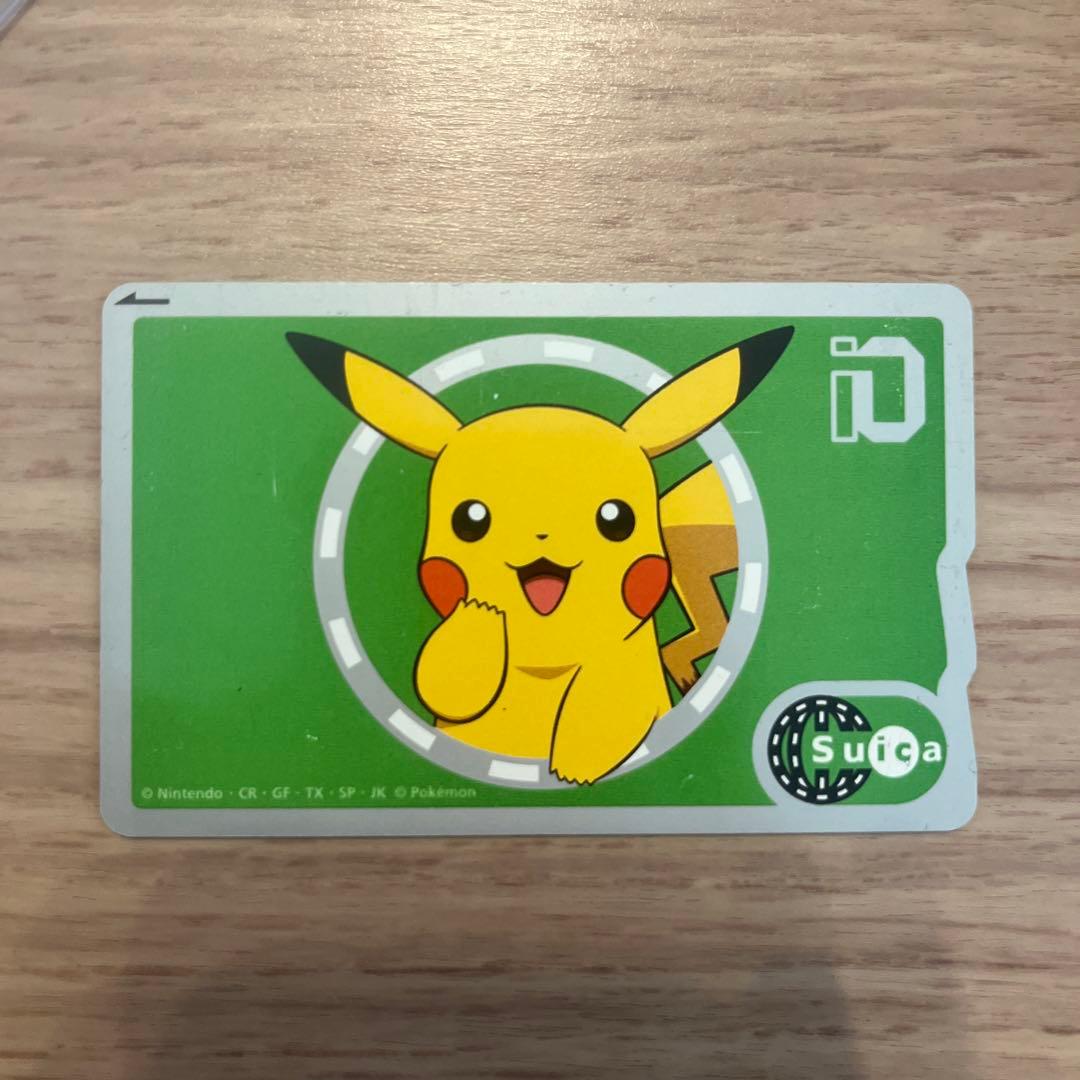 【使用不可】ピカチュウ Suicaカード ポケモン 残高なし