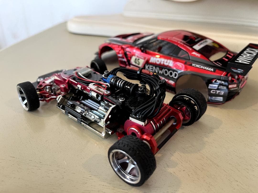 世界1台　ミニッツMR04　フルカスタム　フルアルミ　カーボン　総額10万円以上