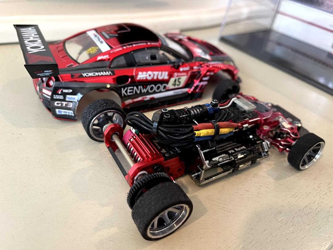 世界1台　ミニッツMR04　フルカスタム　フルアルミ　カーボン　総額10万円以上