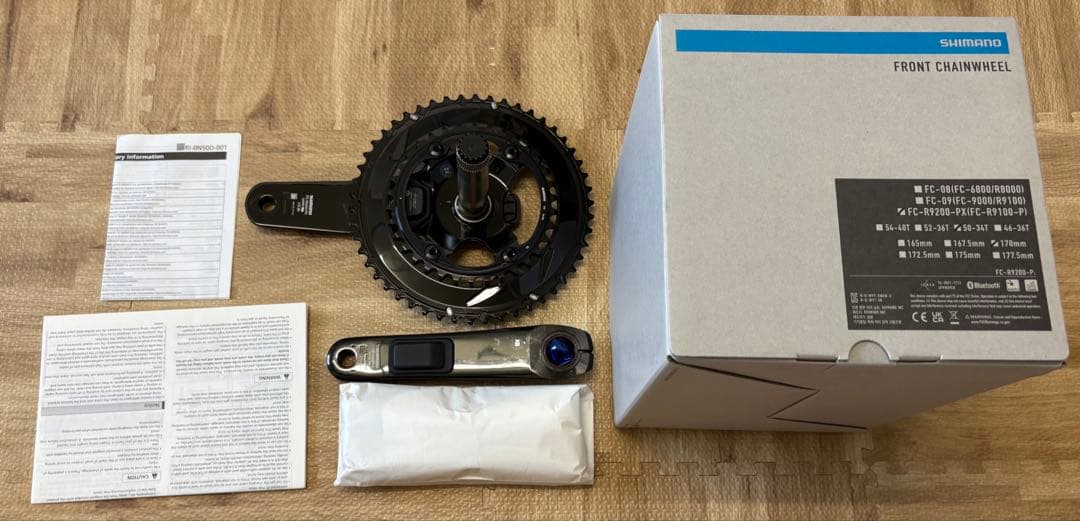 シマノ デュラエース パワーメータークランク 50-34T 170mm 11S