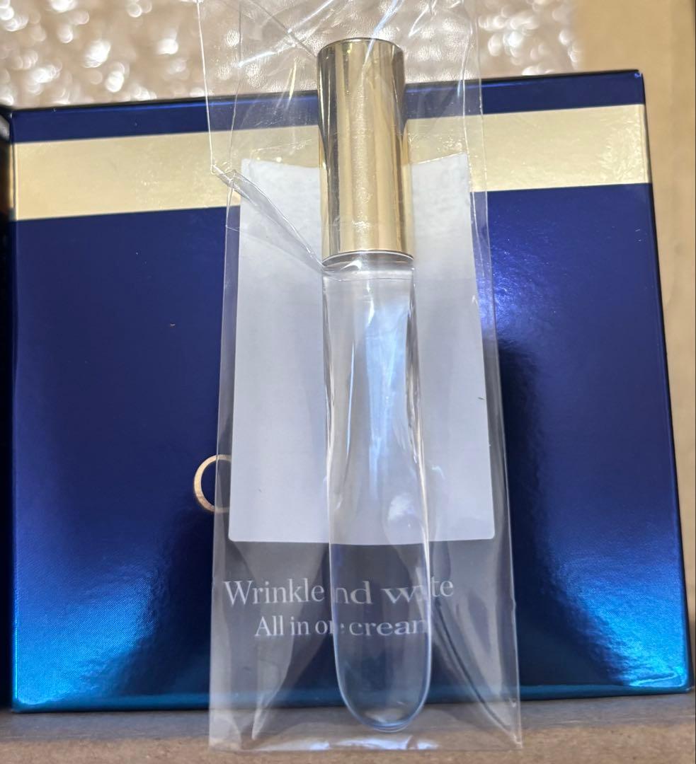 新品　ODELIA リンクル&ホワイトオールインワンクリーム 3個　豪華おまけ付