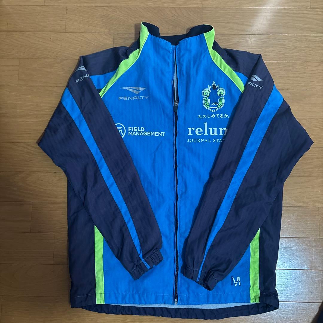 湘南ベルマーレ選手支給品トレーニング用ウォーマー上下セット　サイズM