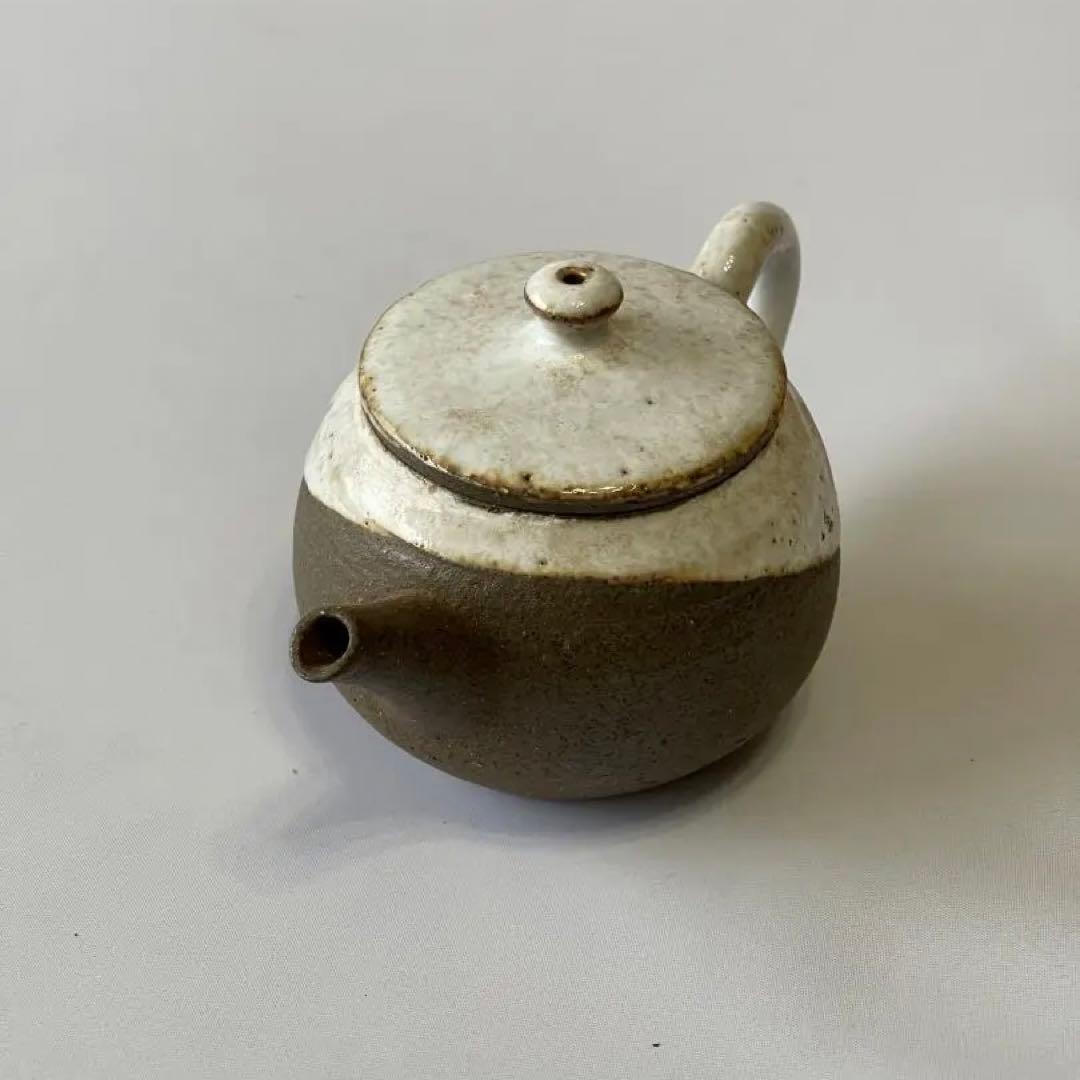 常滑焼 白山 後手急須　茶銚　茶器　茶道具