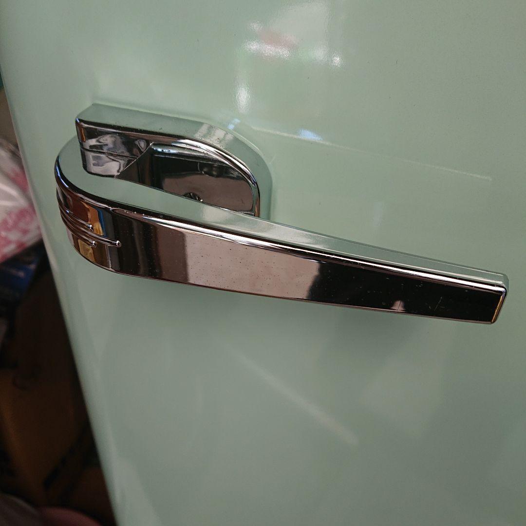 アイリス レトロ冷凍冷蔵庫PRR-122D-LGライトグリーン 2024年製