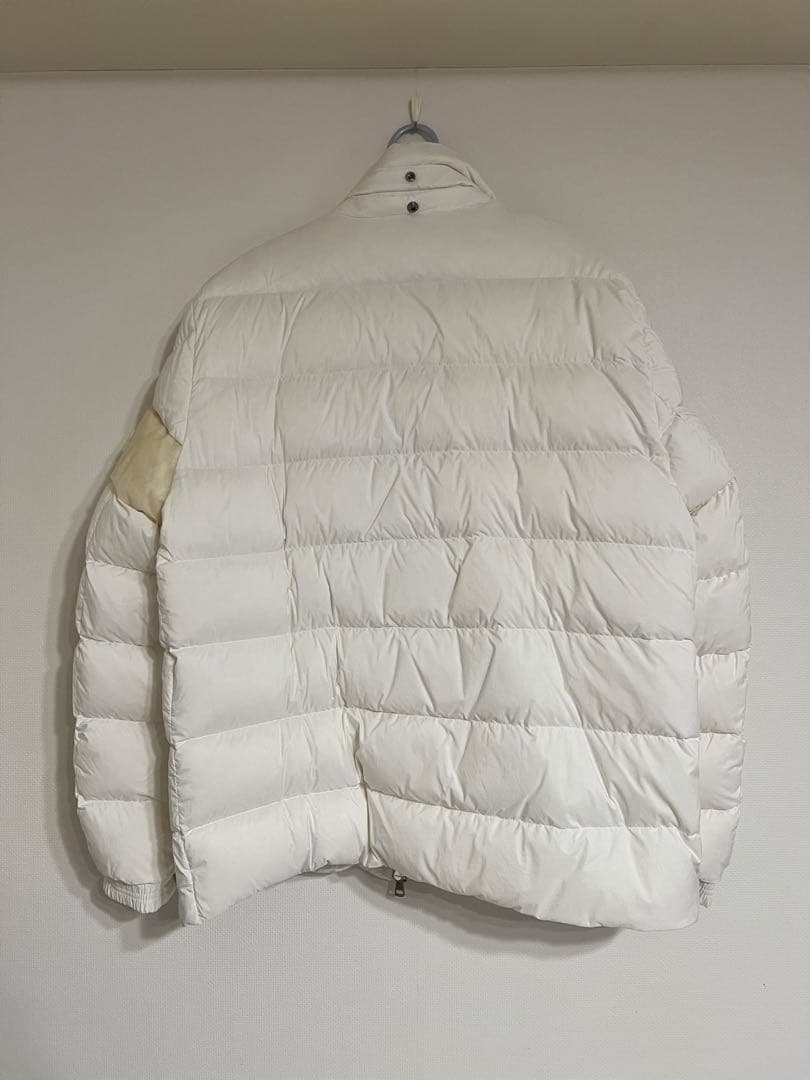 【ばなくま】MONCLER メンズ ホワイト ダウンジャケット