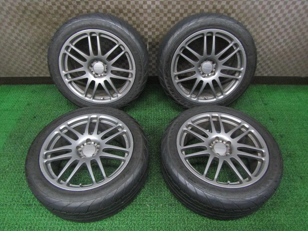 ☆送料込☆バリ溝☆良好品☆ブリヂストン製☆鍛造品☆プロドライブ 17インチ 4本