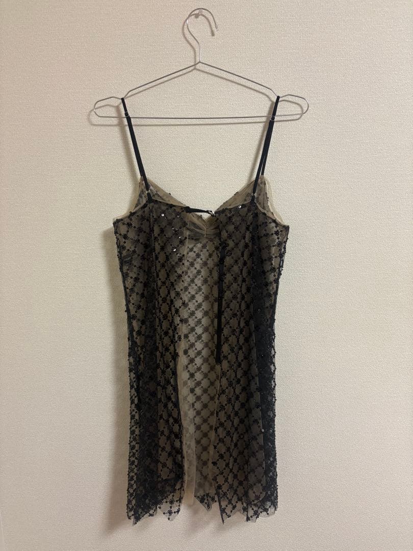 MAISON SPECIAL フラワービーズキャミチュニック