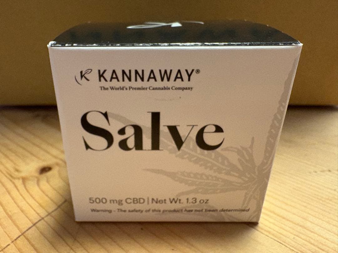 KANNAWAY Salve 500mg CBD 高品質クリーム