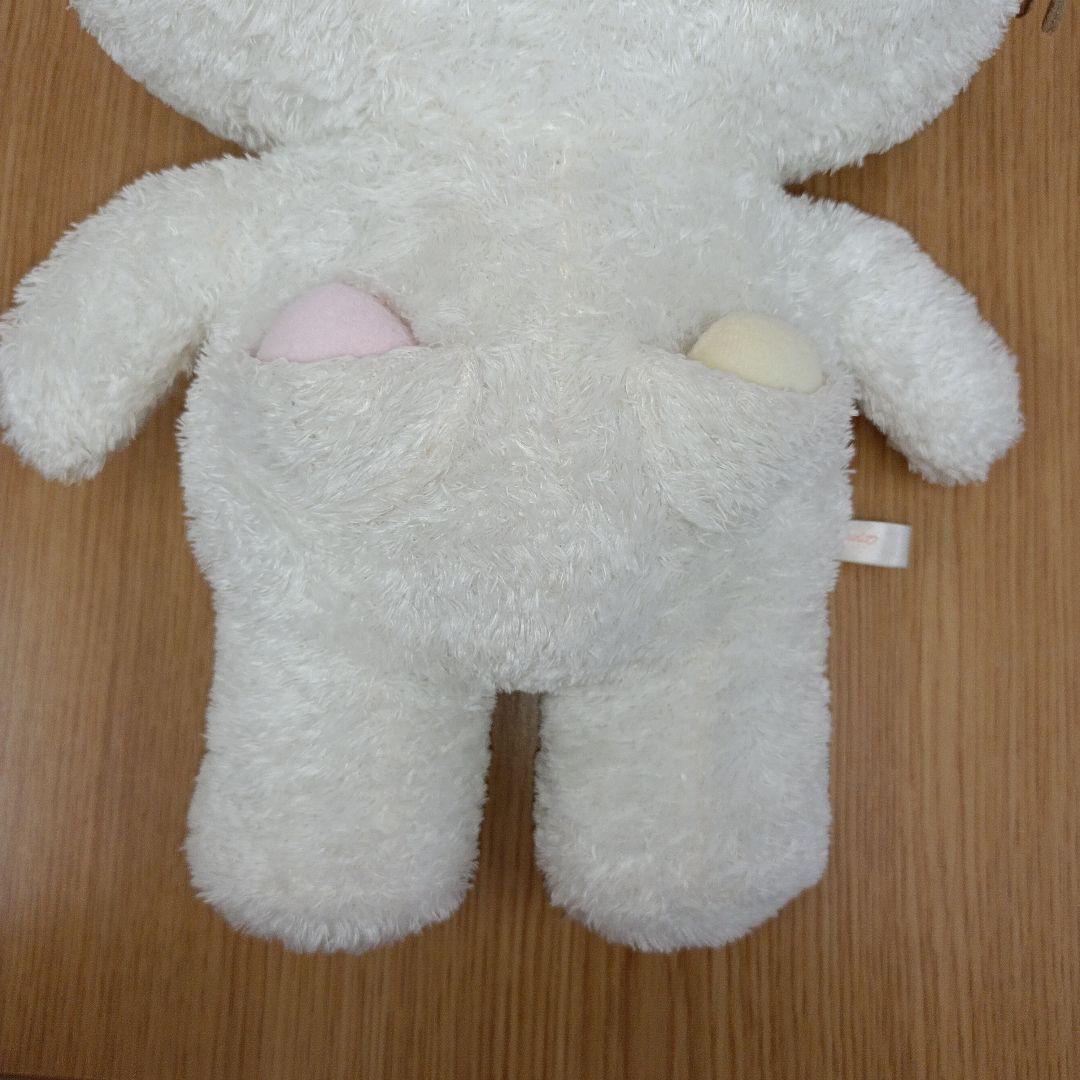 レア/希少　サンリオ　マシュマロみたいなふわふわにゃんこ　ぬいぐるみ　平成レトロ
