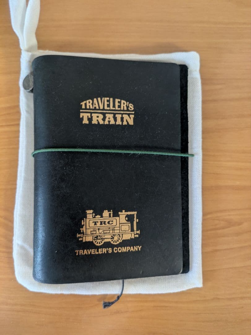 トラベラーズノート 限定 トレイン パスポートサイズ本体