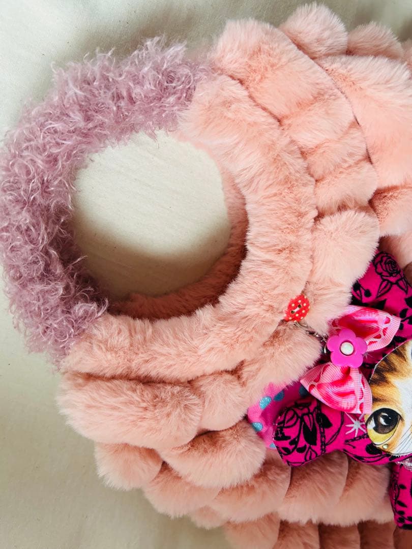 ハンドメイド　コヤンイサムチョン　もこもこバッグ♡マスコット♡パスケース❣️