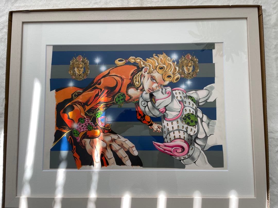 ジョルノ・ジョバァーナ JOJO展 高級複製原画 黄金の風 荒木飛呂彦原画展