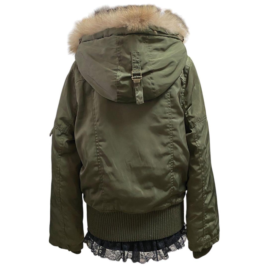 Y2K ファー ミリタリージャケット 平成ギャル archive お兄系