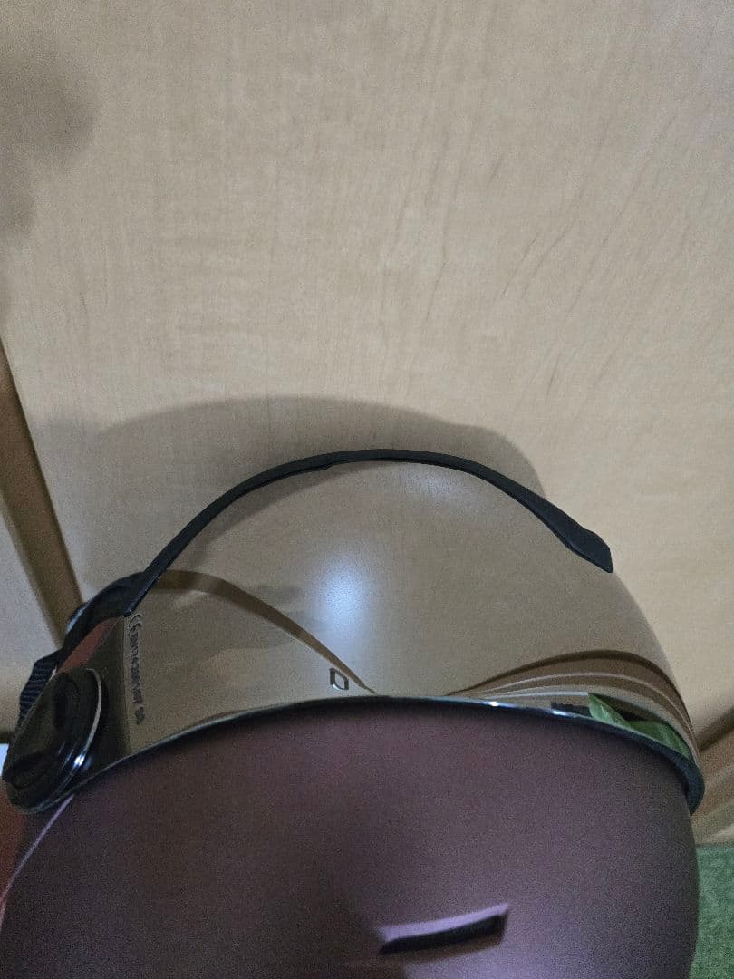 uvex スキー用ヘルメット 54-58 cm　バイザー付きヘルメット