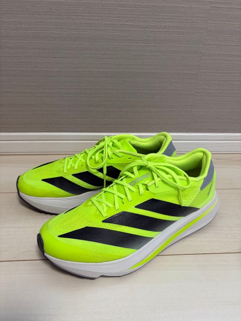 【美品】アディゼロ SL2 アディダス 27cm イエロー