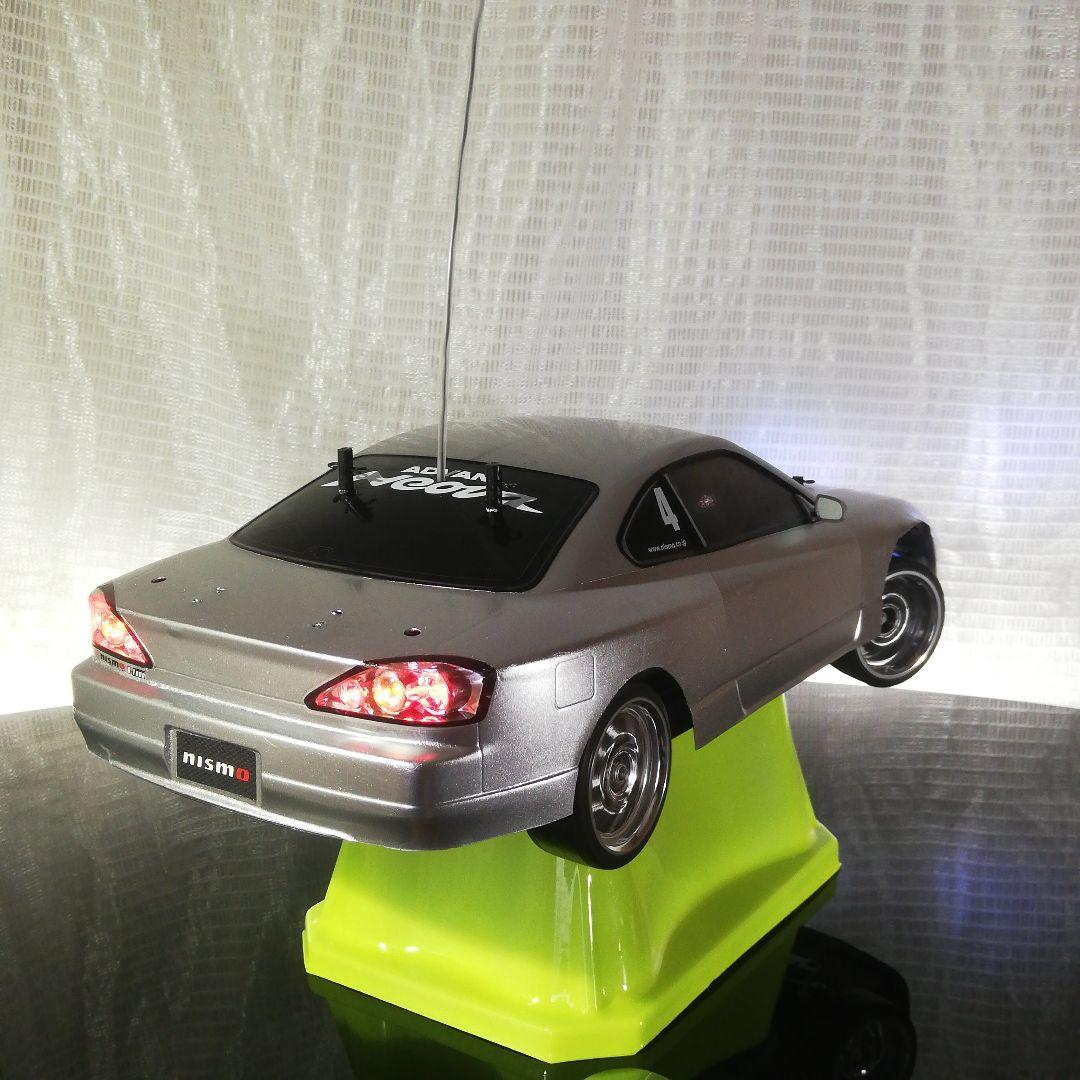 タミヤ S15 シルビア ドリラジ TT01 LED12灯 動作確認済