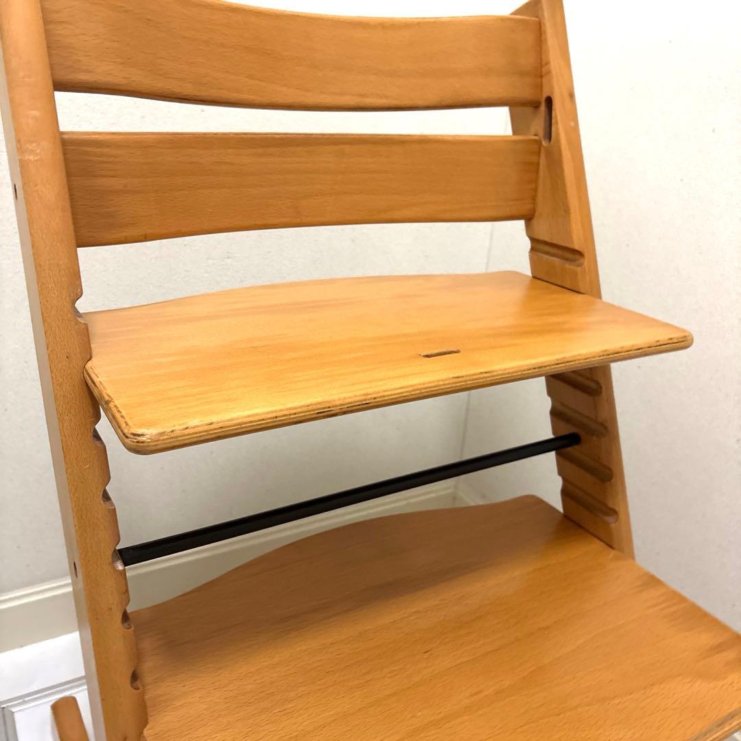 ストッケSTOKKEトリップトラップ　ナチュラル　シリアルナンバー0 取説付き