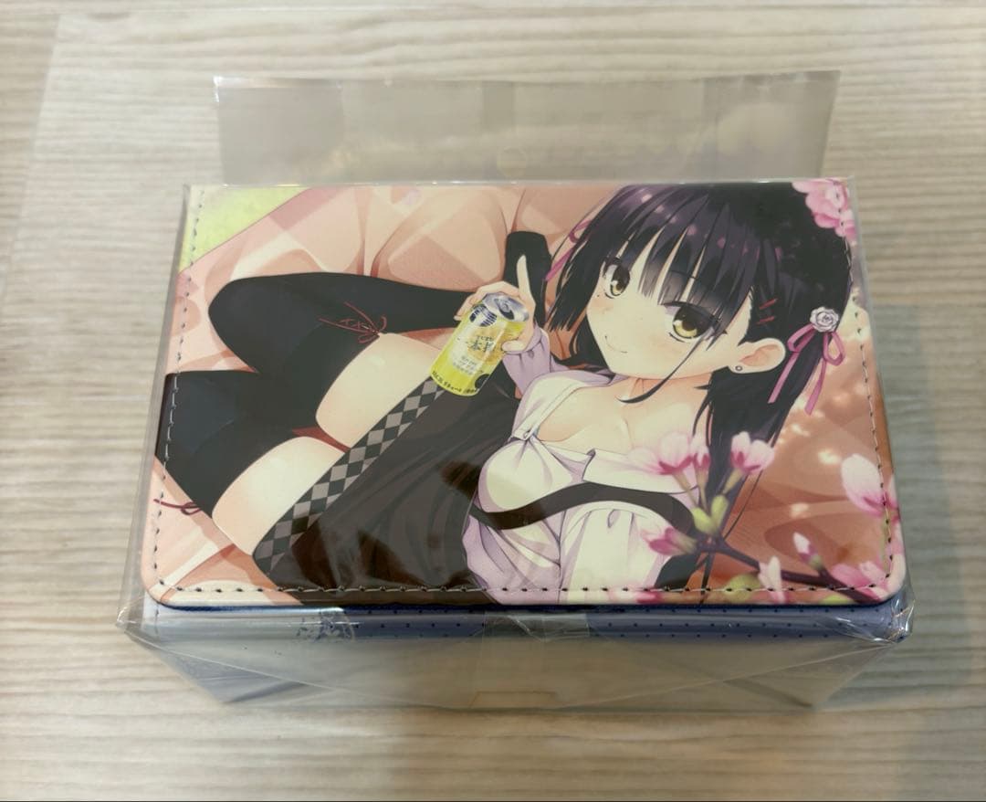 ゆずソフト 合皮製デッキケースW 喫茶ステラと死神の蝶　「四季ナツメ」