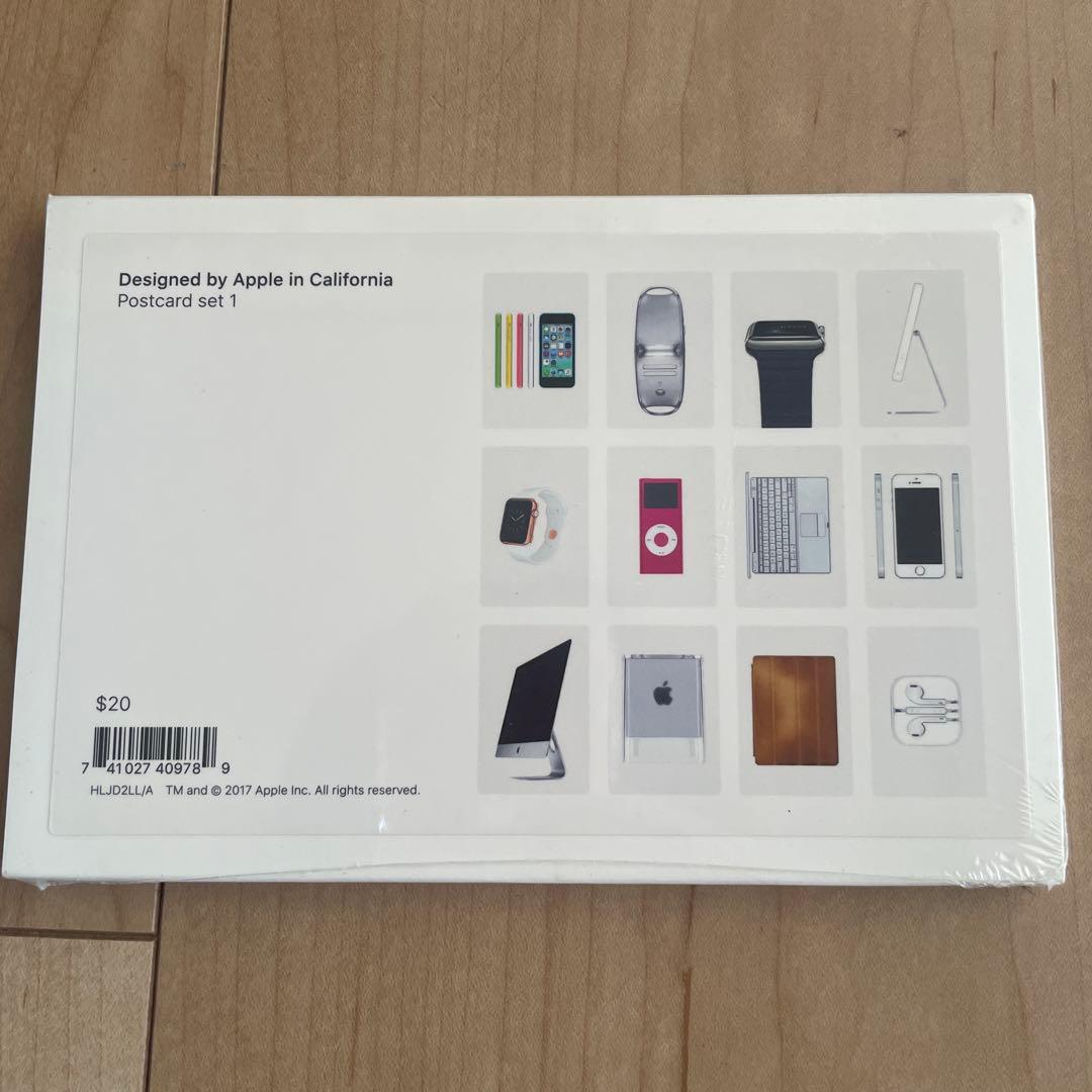 その他 apple postcard set x3